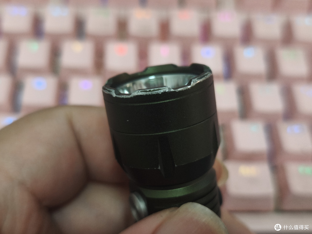 水洗后的战损小手电CYANSKY H1R,不用问又是好奇宝宝干的好事!