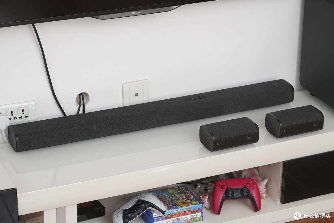 PS5和家庭影院的好伴侣-月亮五重奏5.1.2回音壁评测