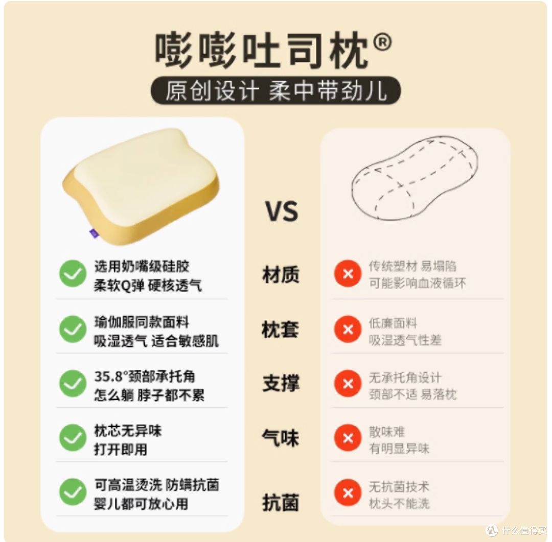 送她绘睡吐司枕,开启极致睡眠新体验