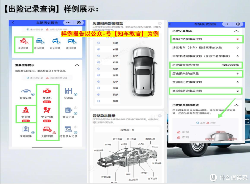 车辆事故记录查询方法有哪些？车辆事故记录查询结果怎么看？