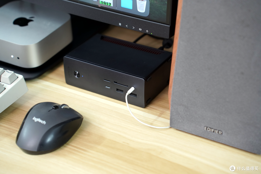 雷电5加持,Mac mini、轻薄本好搭档,绿联13合1雷电5扩展坞评测