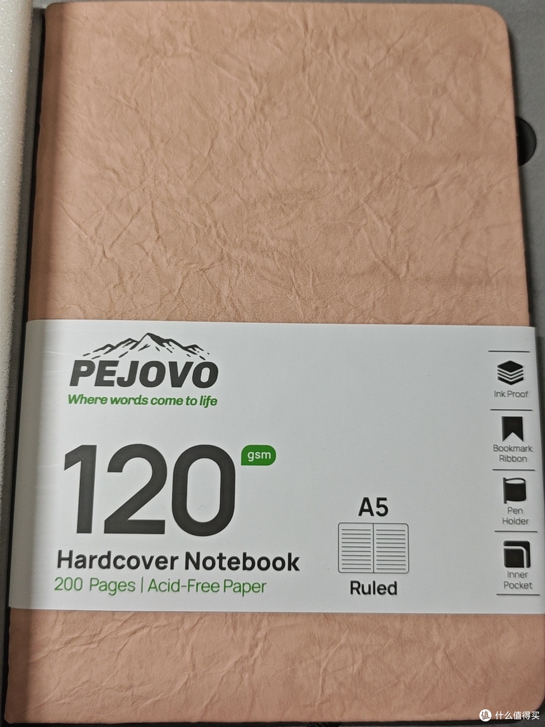 PEJOVO 120g 无酸纸笔记本：书写与品质的完美结合-深度捡漏
