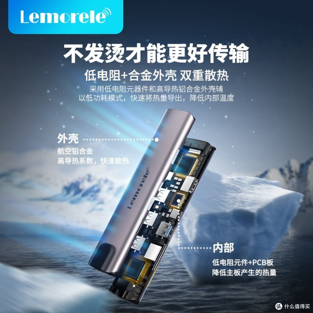 Lemorele拓展坞推荐:多功能与高性价比,满足你的需求!