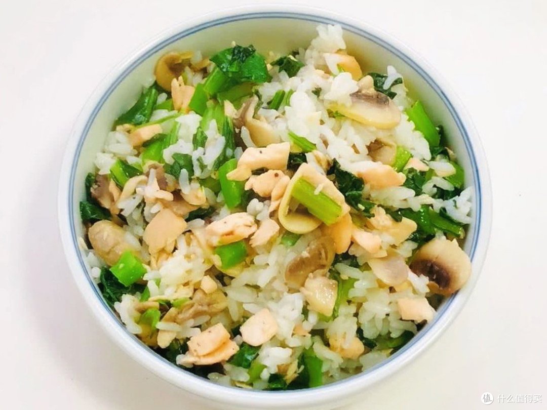 菜心拌饭,舌尖上的小确幸!
