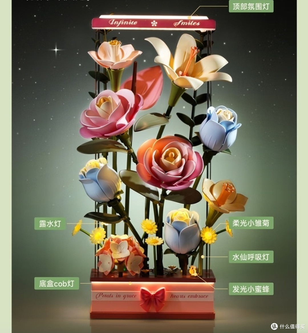 绽放绮梦,若客花间集——女神节手工定制积木花束的浪漫之旅