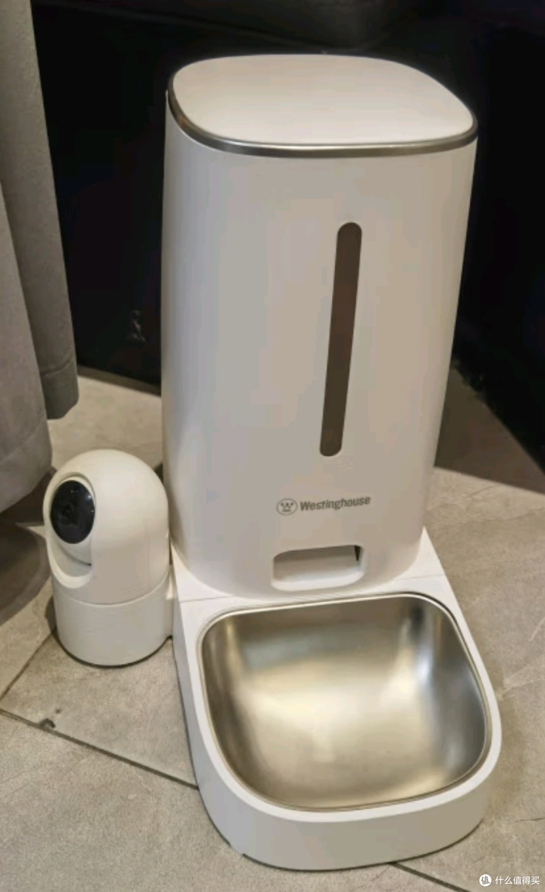 西屋宠物自动喂食器智能猫粮碗可视版投食机定时定量视频监控