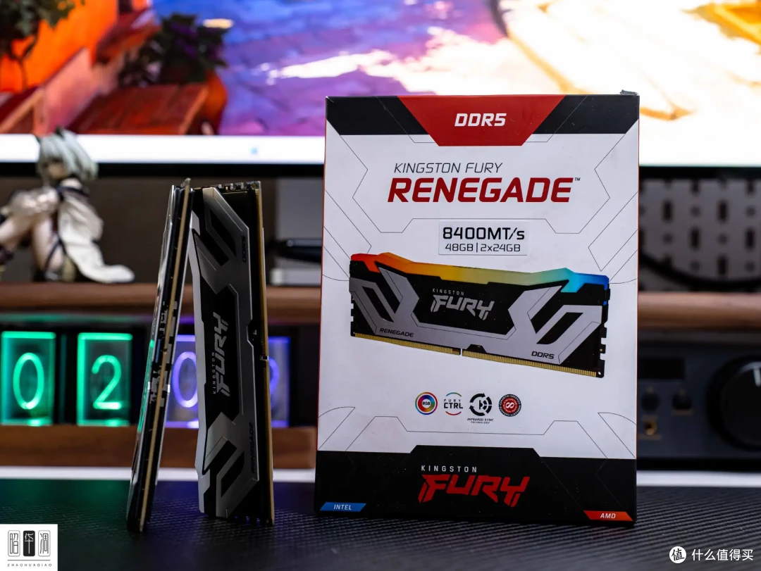 一键轻松8400,CUDIMM就这么猛|Kingston FURY Renegade 实测