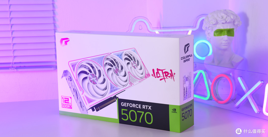 2K游戏神器 七彩虹iGame GeForce RTX 5070 Ultra W OC 12GB评测