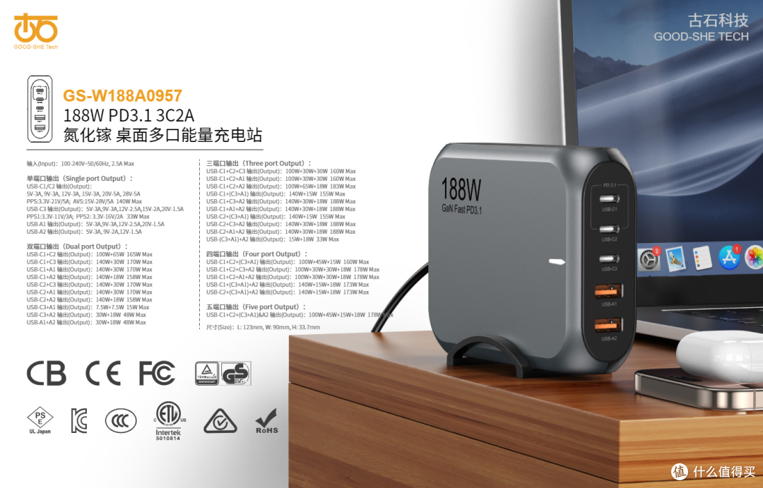 古石推出3款百瓦氮化镓充电器,推动AI时代百瓦快充普及