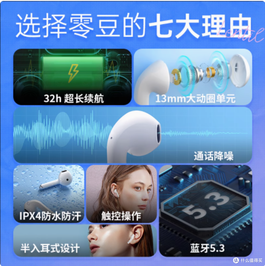 🎧Tezo 零豆无线蓝牙耳机，奏响生活的多彩乐章