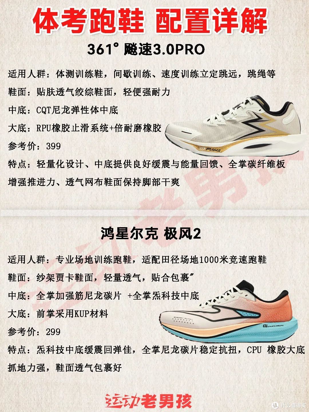 跑鞋界的“考试神器”|体考体测跑鞋 推荐指南
