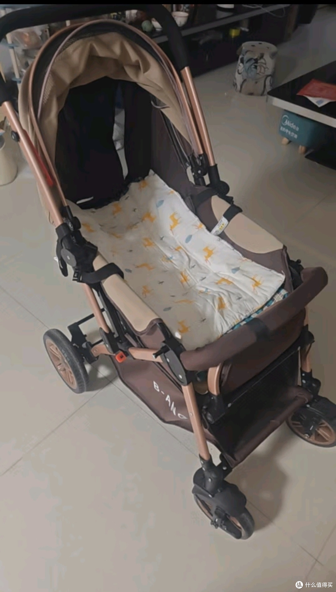 奔昂 婴儿推车可坐可躺轻便避震宝宝折叠婴儿车双向BB童车手推车