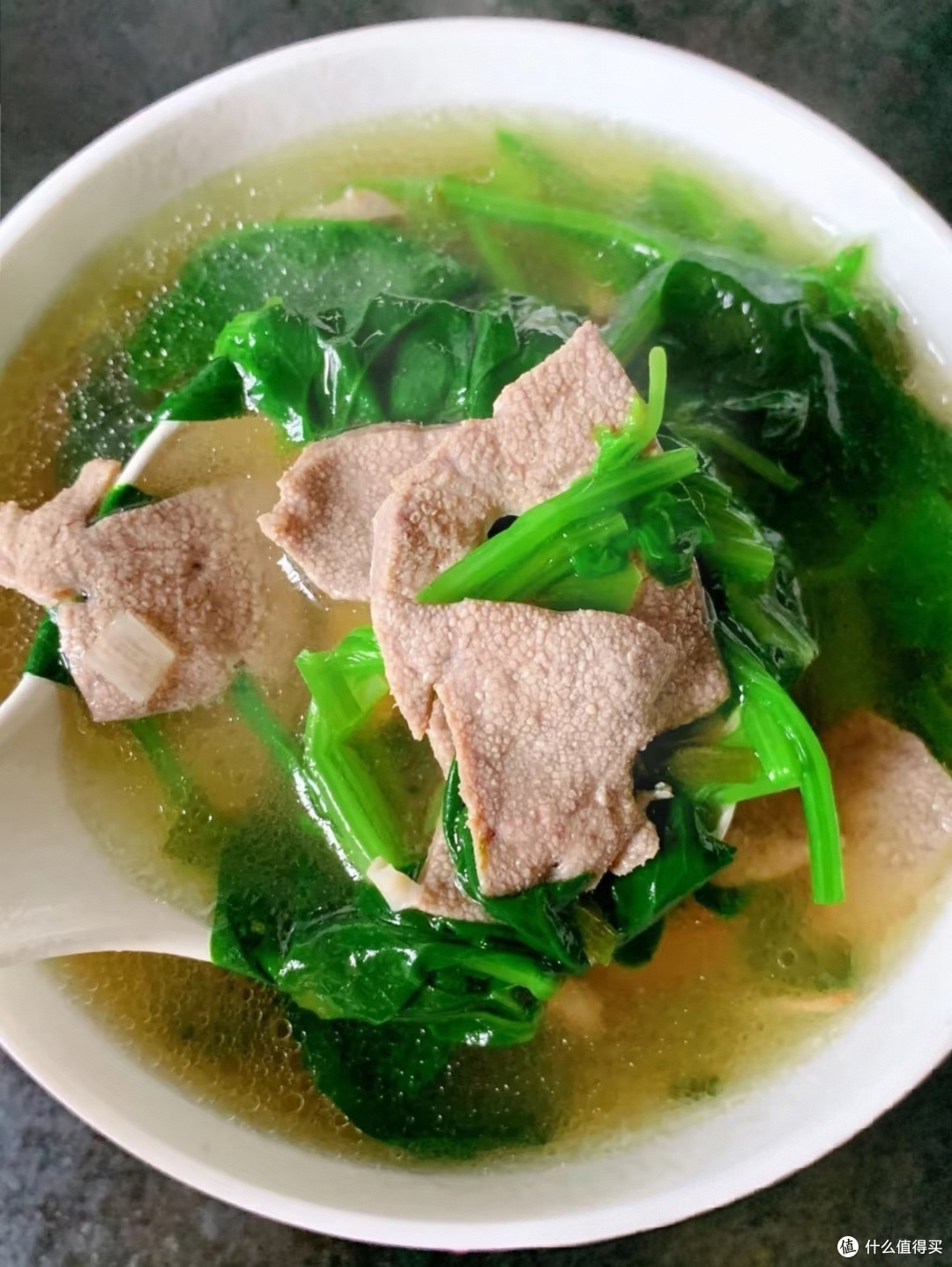菠菜配猪肝,鲜掉眉毛又补血