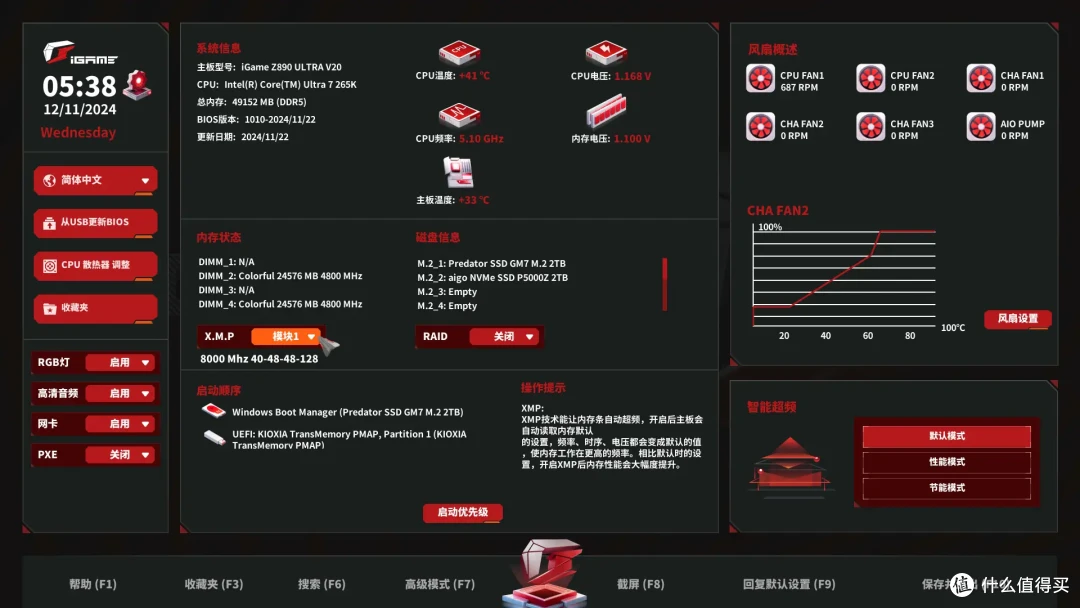 生产力装机不二之选,2000元的265K搭配七彩虹iGame Z890 ULTRA