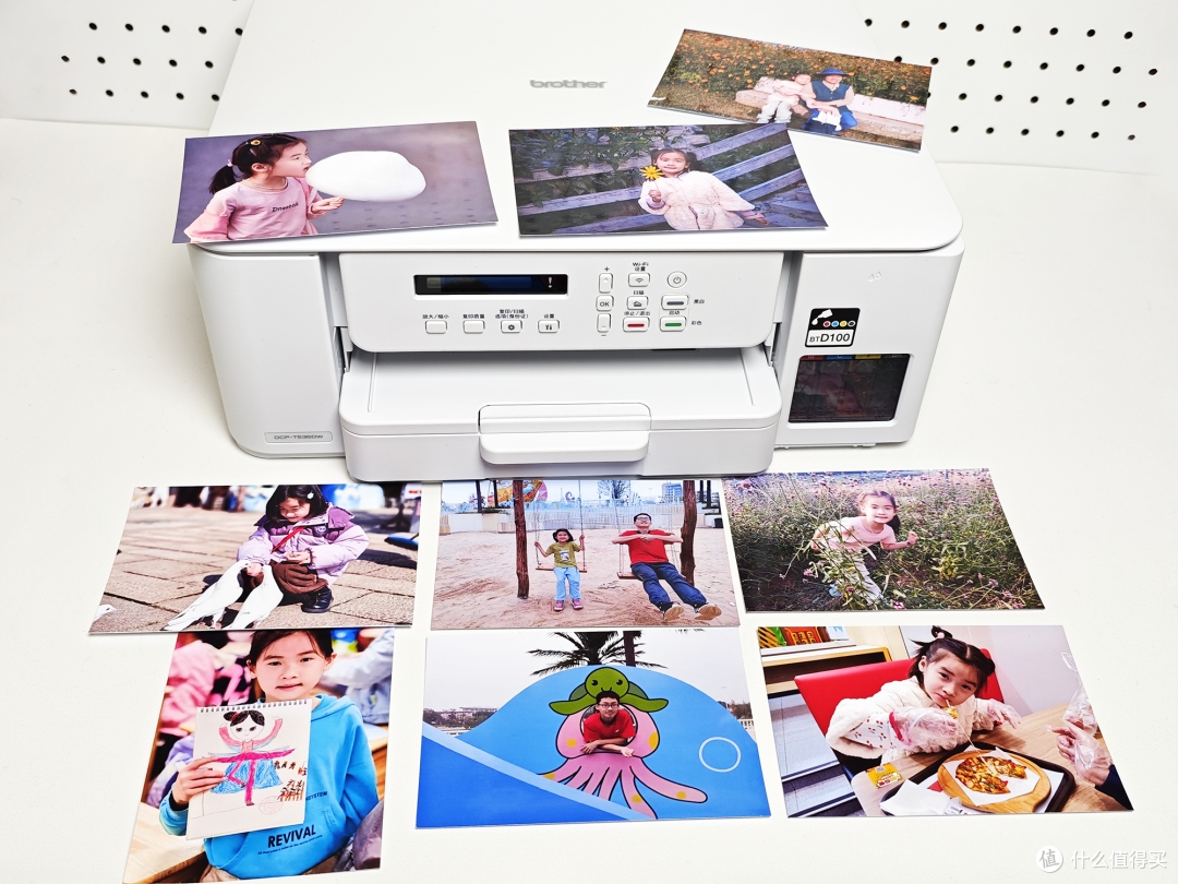 双娃家庭必备:兄弟DCP-T536DW彩色双面多功能打印机一台就够了!