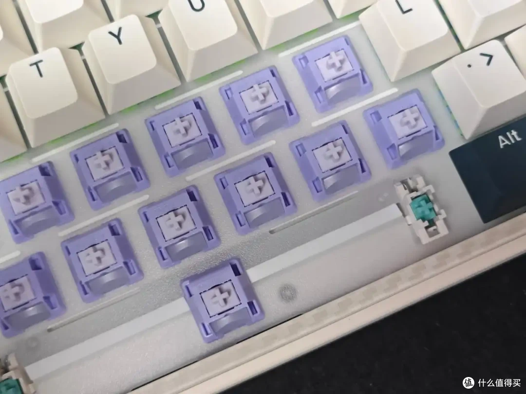 九紫推出全新轴体啦!那我们来测个键盘吧—珂芝K87与烟霞紫轴