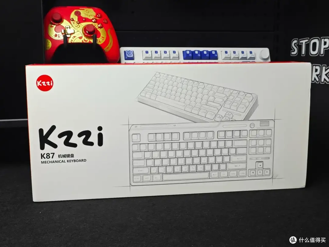 九紫推出全新轴体啦!那我们来测个键盘吧—珂芝K87与烟霞紫轴