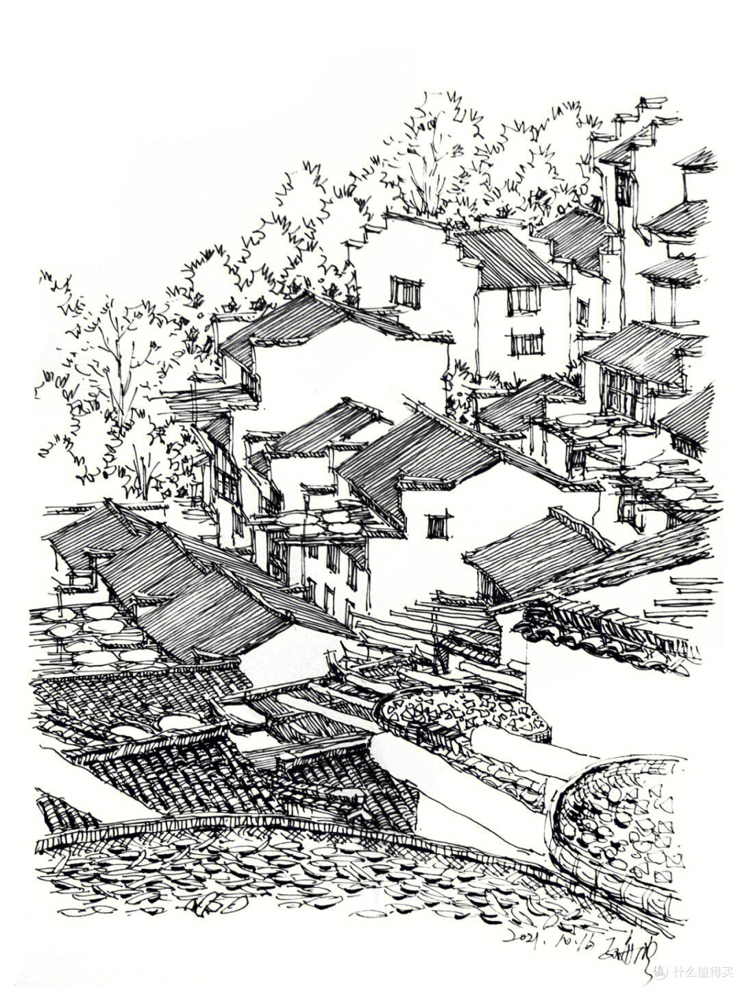 秋日童话,探访中国最美乡村——婺源篁岭