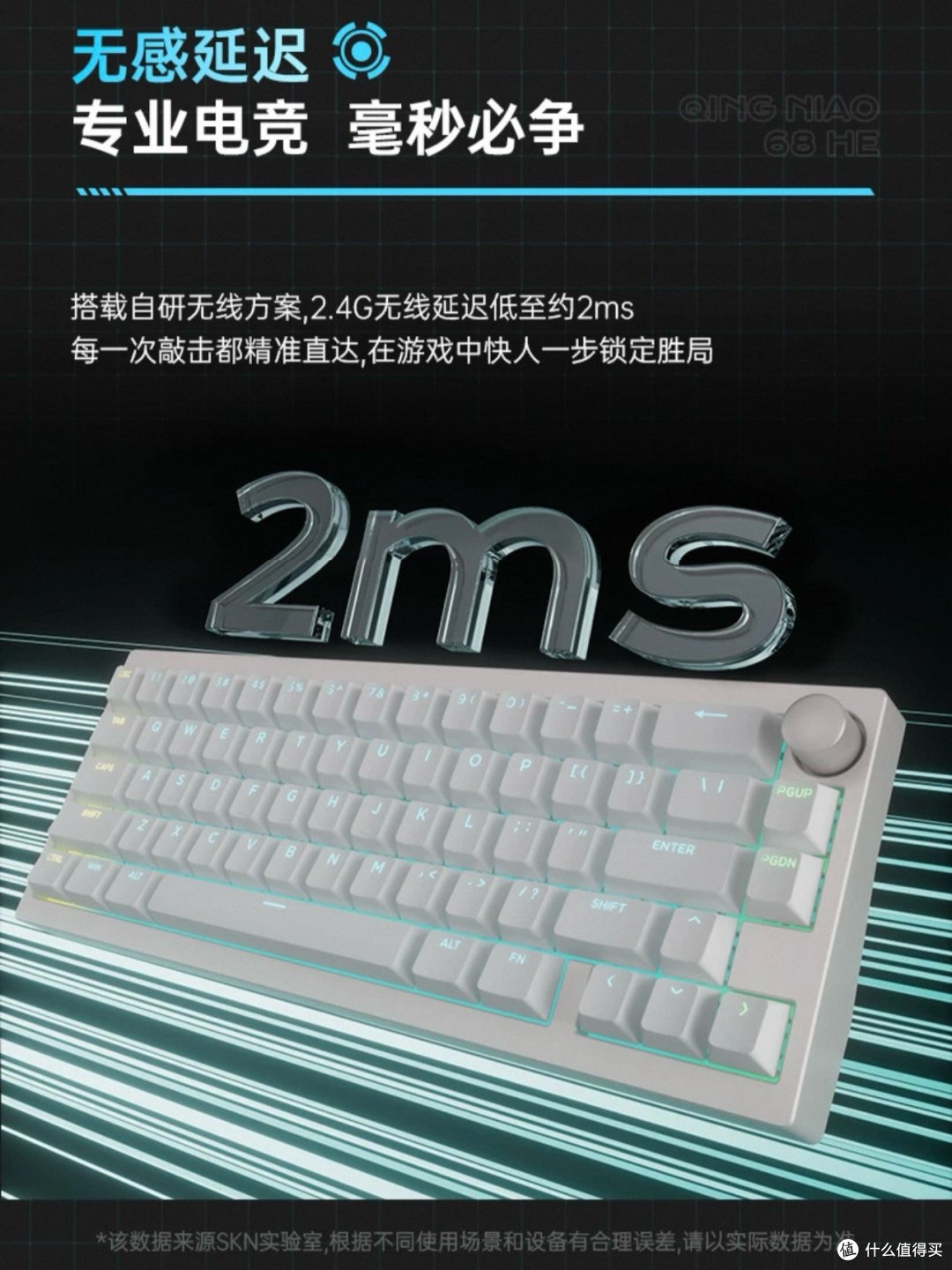 SKN青鸟68HE磁轴键盘:游戏体验的全面升级