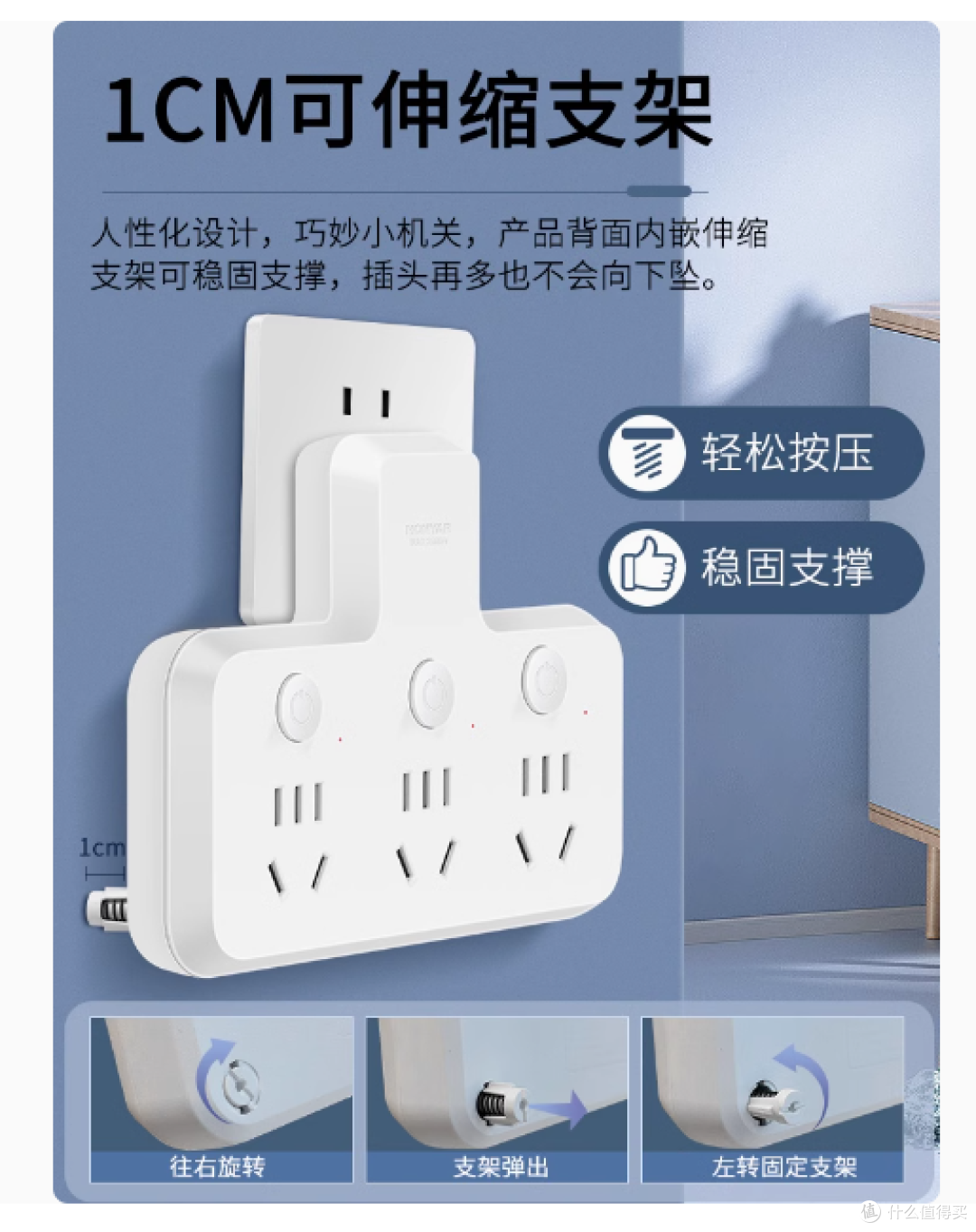 家庭用电救星!鸿雁多功能插座转换器,你值得拥有