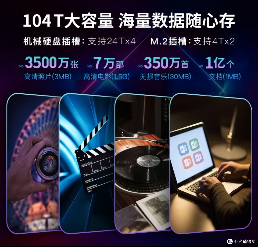 四盘位Z4Pro性能版，存储无忧更安心！
