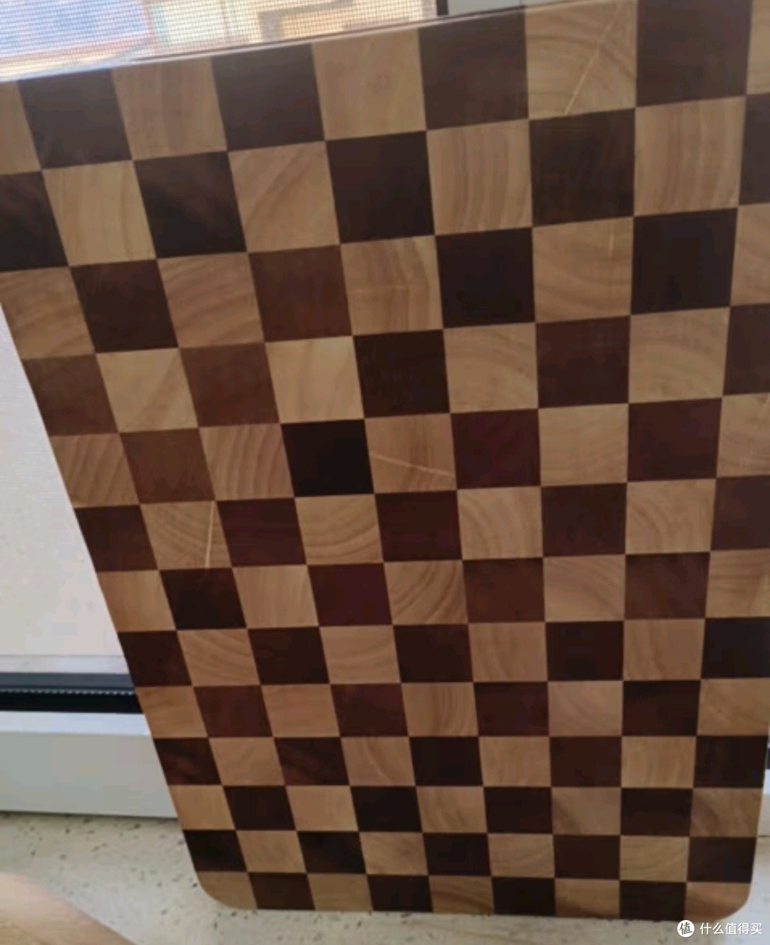 苏泊尔SUPOR棋盘格抗菌砧板:天然实木,双面加厚,厨房新宠儿