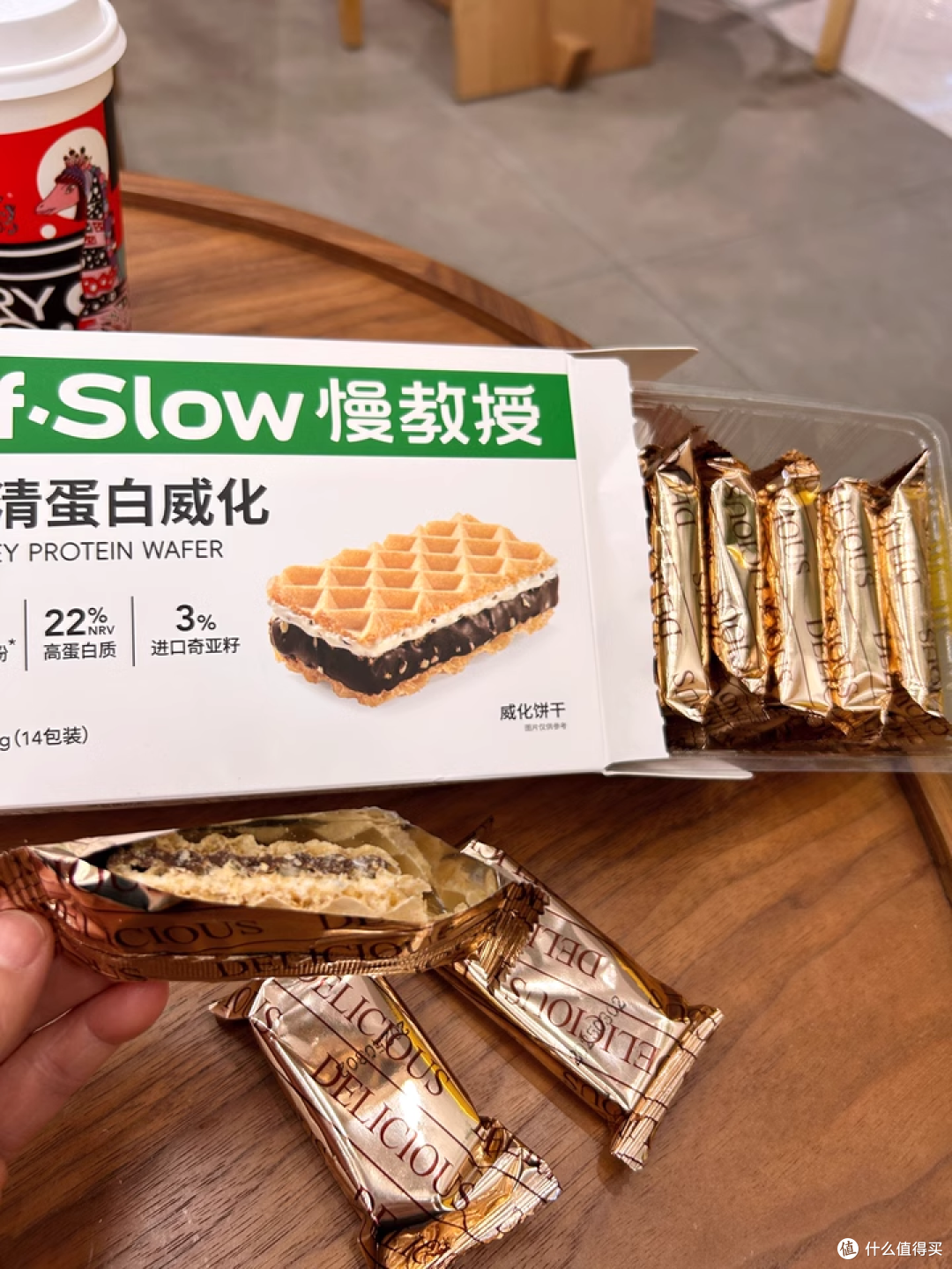 慢教授慢糖乳清蛋白威化饼干：科学减肥的得力助手