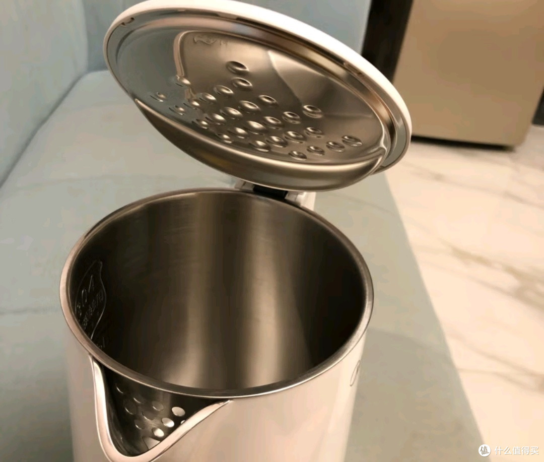 美的食品304不锈钢 长效保温 1500W快速加热防干烧 1.5升SH15X301