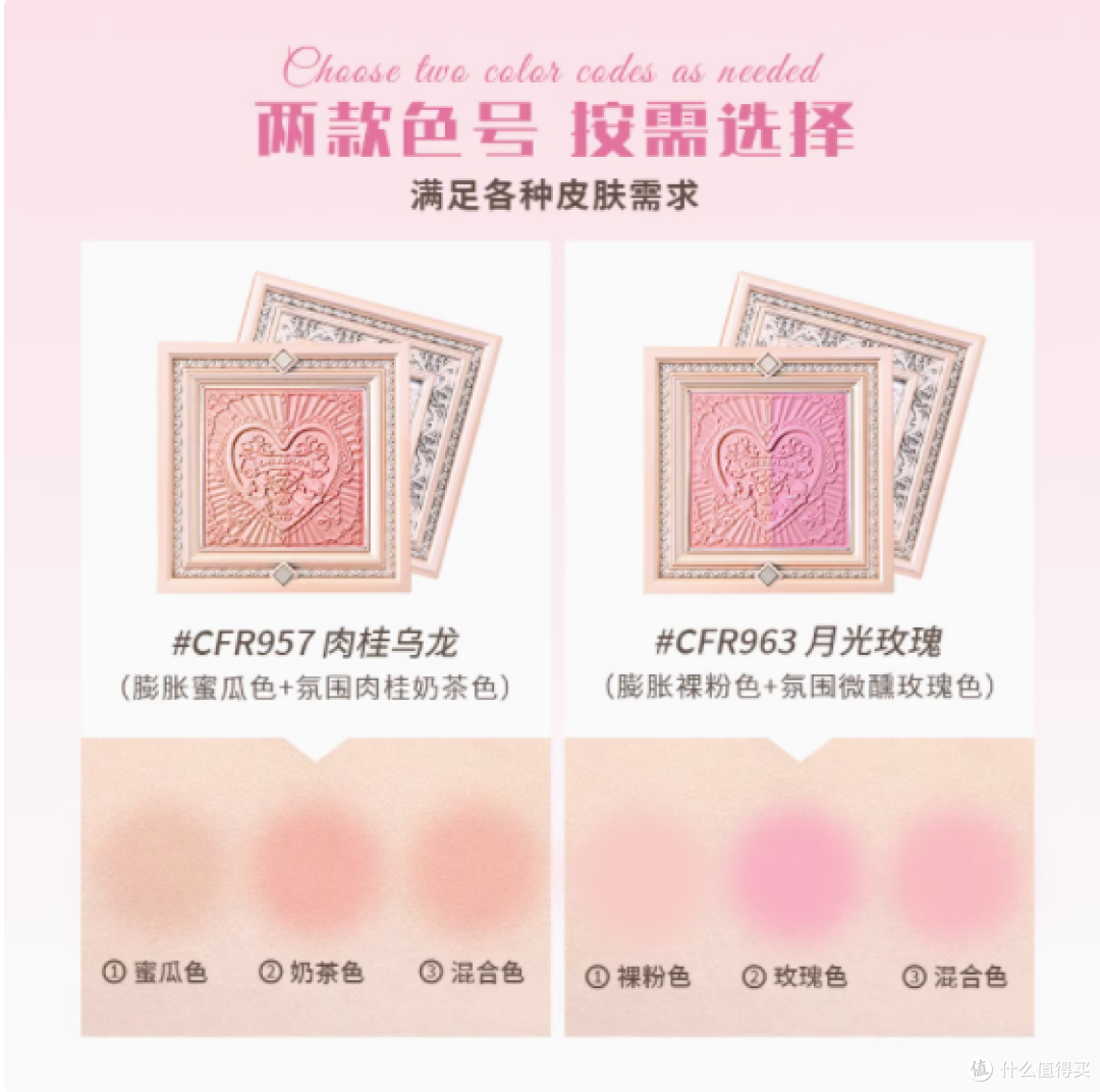 CHEERFLOR 双色腮红盘,开启绝美双颊盛宴