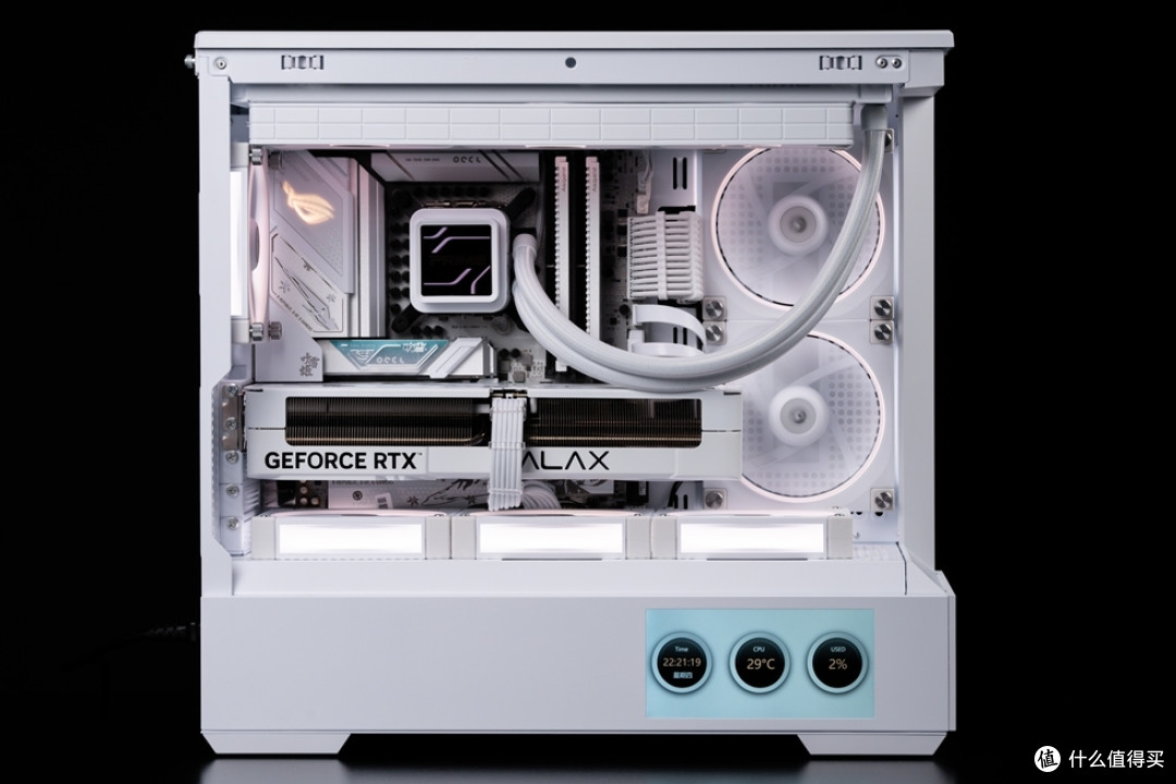 爱国者星璨岚+ROG STRIX B860-G+影驰 RTX 5080 金属大师装机分享
