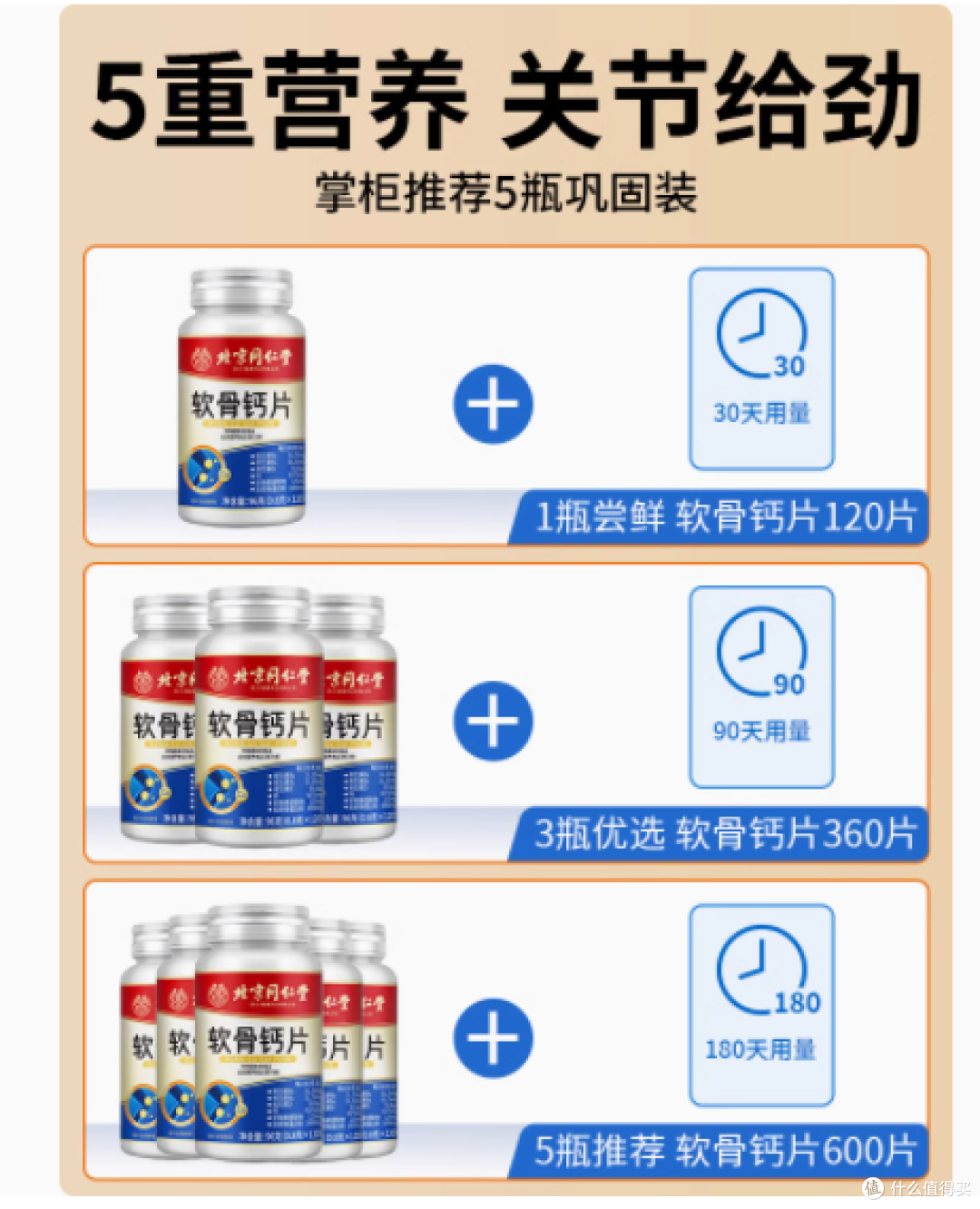 北京同仁堂软骨钙片:中老年人骨骼健康的得力助手