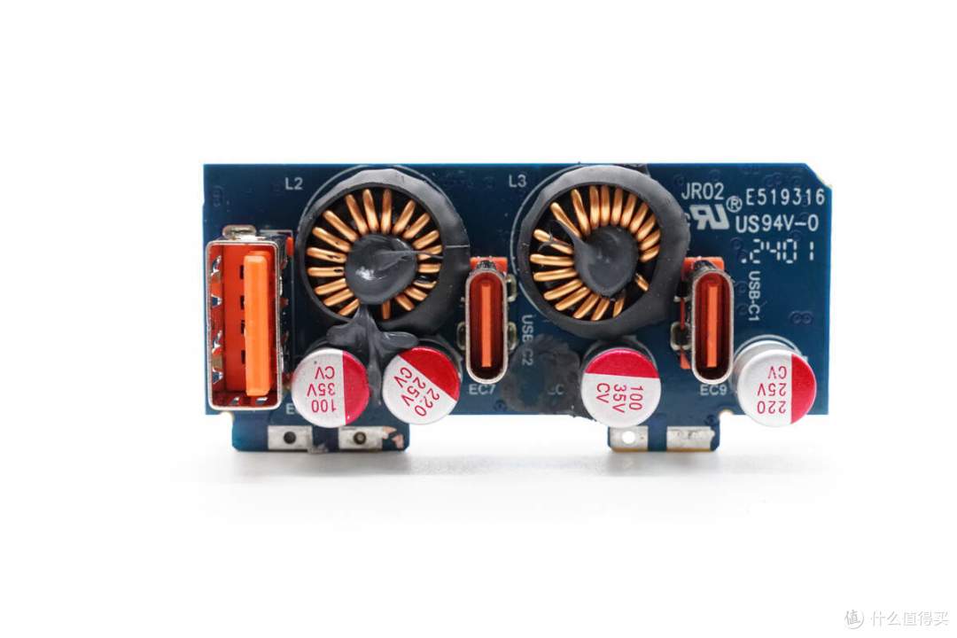 拆解报告:PHILIPS飞利浦100W 2C1A氮化镓快充充电器DLP3207B/93