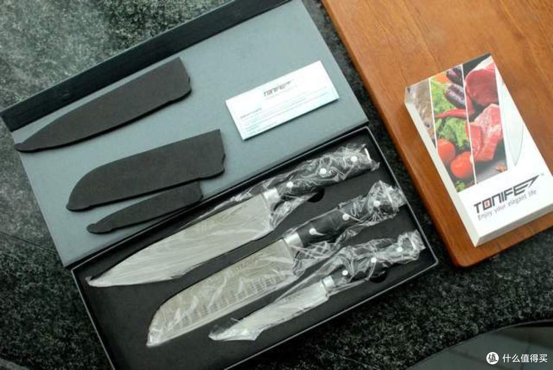 TONIFE途耐KK5002厨房套刀：高颜值，锋利又趁手，制做美食好帮手