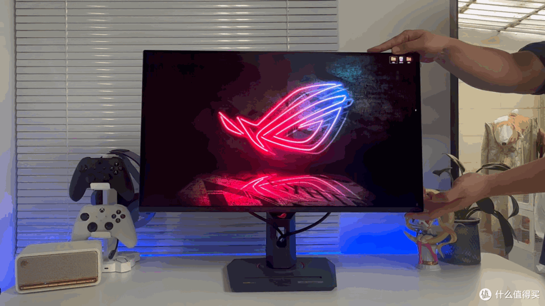 ROG 绝神27PLUS显示器评测:4K 240Hz 真10bit,电竞神器