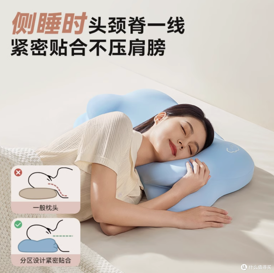 一觉到天亮！我家超好睡，全靠这款草本云朵颈椎枕！
