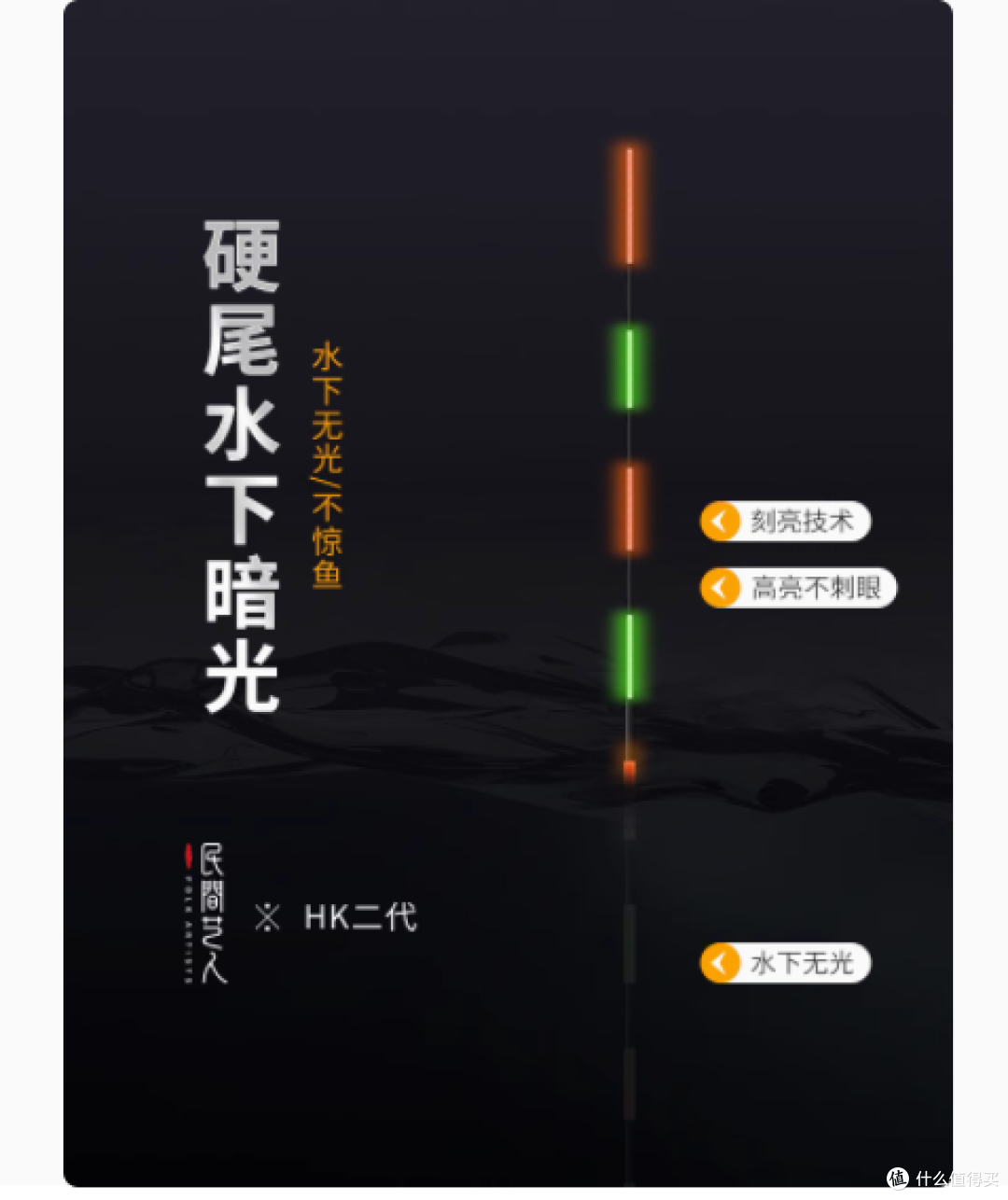 民间艺人细尾高灵敏夜光漂,钓鱼人的梦中情漂!