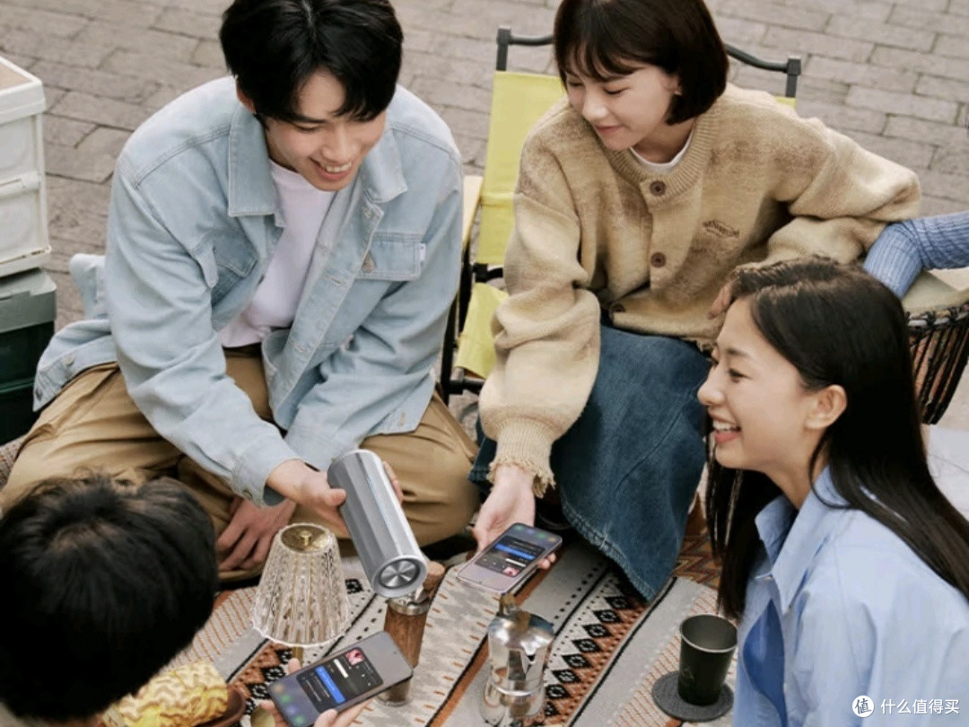 小米声学小钢炮:星辰灰,户外露营的梦幻伴侣
