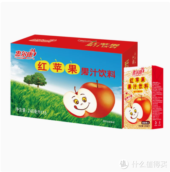 惠尔康红苹果果汁饮料：唤醒童年的酸甜滋味