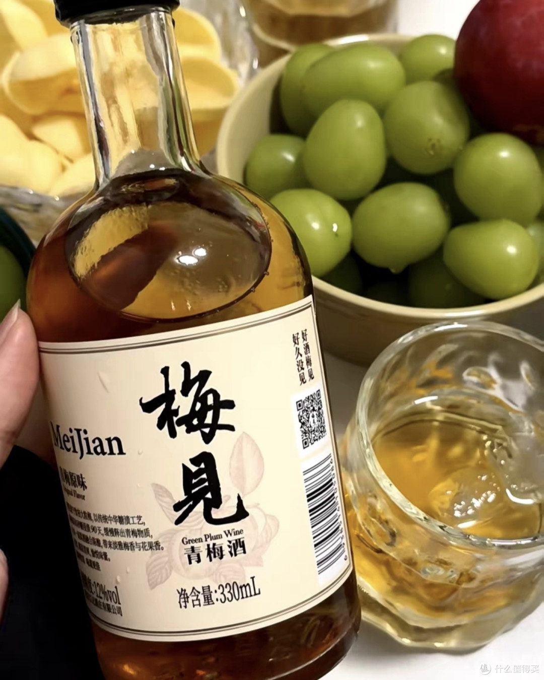 小瓶青梅酒,颜值与美味兼备