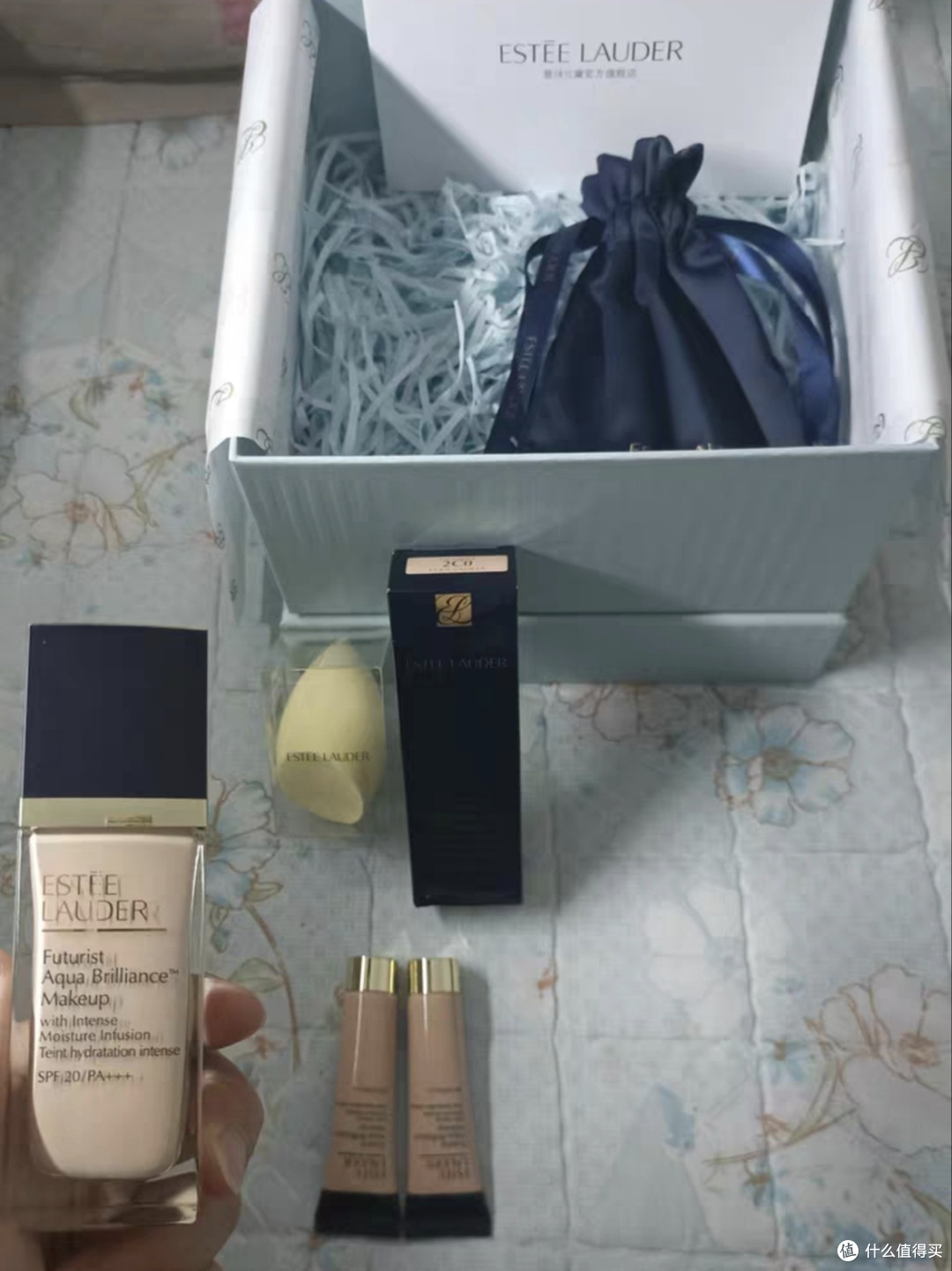 雅诗兰黛沁水粉底液,真好用!