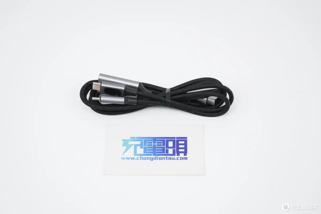 一线两用+双数显屏,好用到犯规,古石科技100W一拖二数显线评测