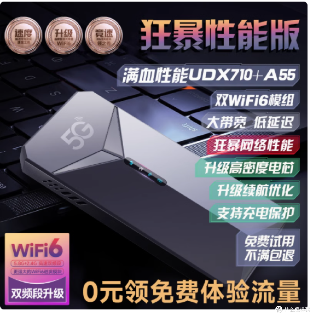 圣凡杜 5G 随身 WiFi6:畅享极速网络,开启便捷生活