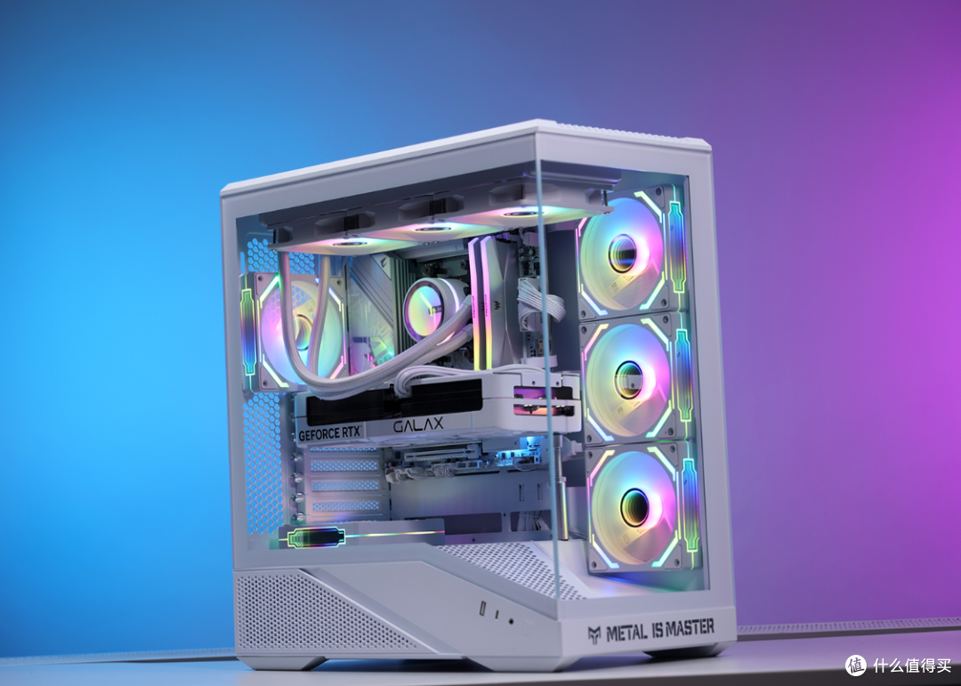 全白主题，颜值性能都拉满！9800X3D+5080金属大师显卡装机