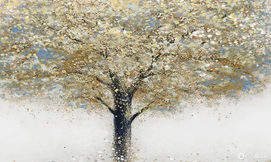 莫小邪大芬油画《发财树》：艺术装点生活，品味居家新风尚