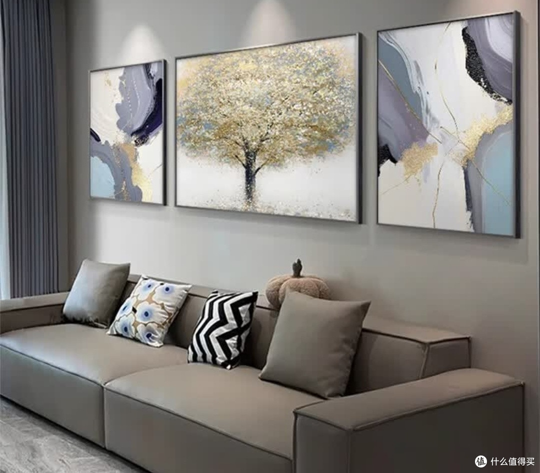 莫小邪大芬油画《发财树》：艺术装点生活，品味居家新风尚