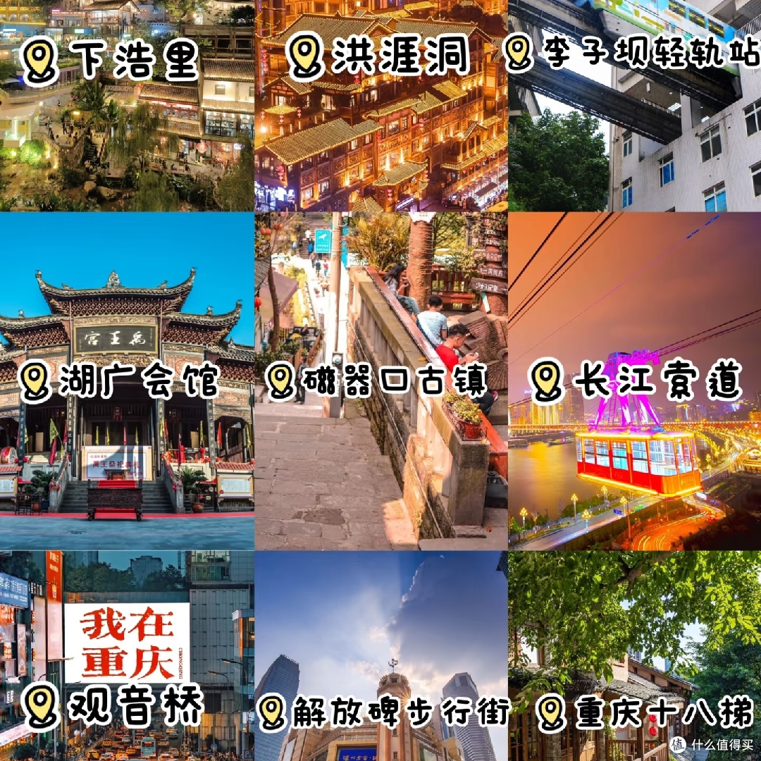 去重庆吃喝玩乐攻略,放心冲‼️