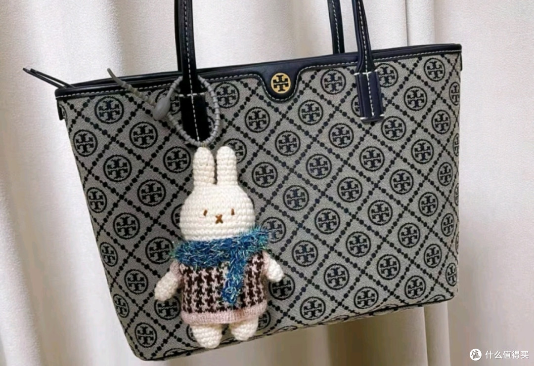 Tory Burch 汤丽柏琦 T MONOGRAM 小号TB 152299 海军蓝 405 OS