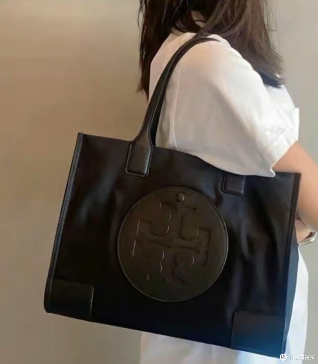 TORY BURCH汤丽柏琦ELLA纯色女包托特包 TB88578-405 