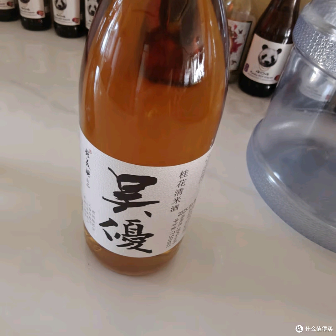 苏州桥吴优桂花清米酒:10度醇香,品味秋日里的甜蜜桂花韵
