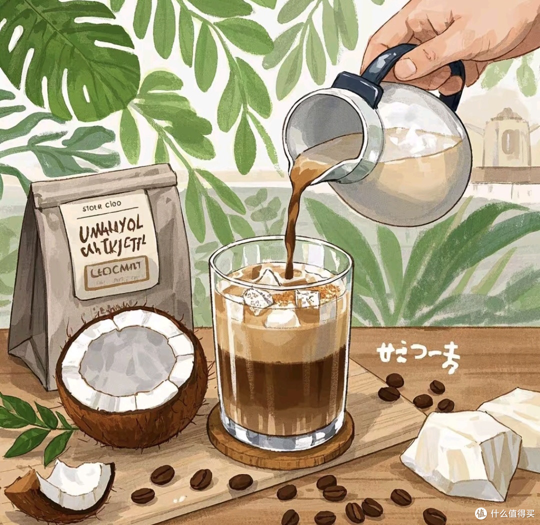 春日特饮生椰拿铁:春日里的馥郁之选